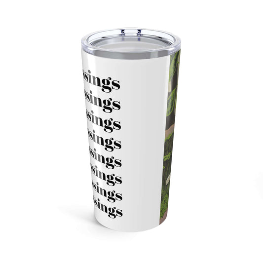 Canvas Tote Bag Cultural Blessings Illustration Close-Up