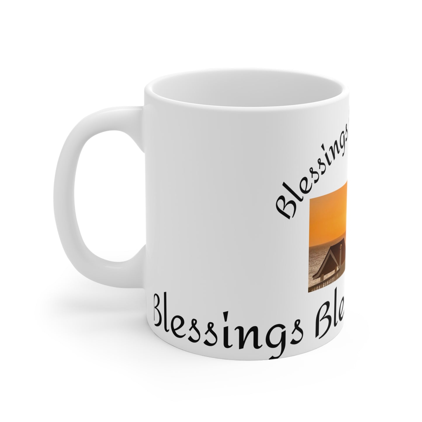 Jamaican sunset Blessings mug